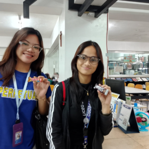 Students in Tamayo Medical University Library