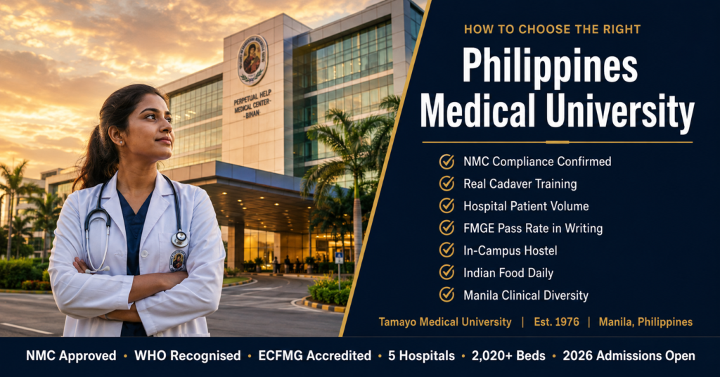 Top Philippines Medical University for Indian Students 2026